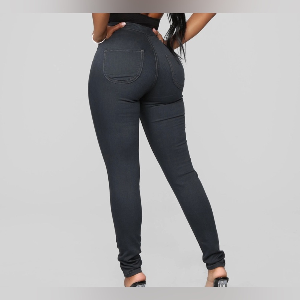 Super High Waisted Skinny Jeans
